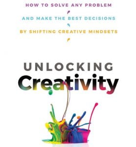 Unlocking creativity book cover